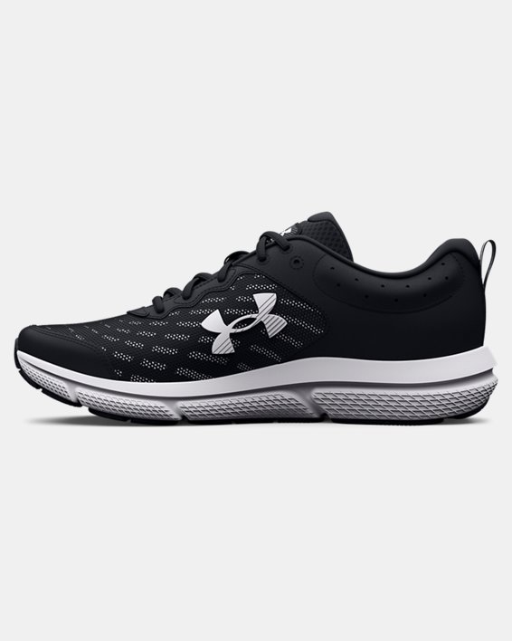 Men's UA Charged Assert 10 Wide (4E) Running Shoes, Black, pdpMainDesktop image number 1